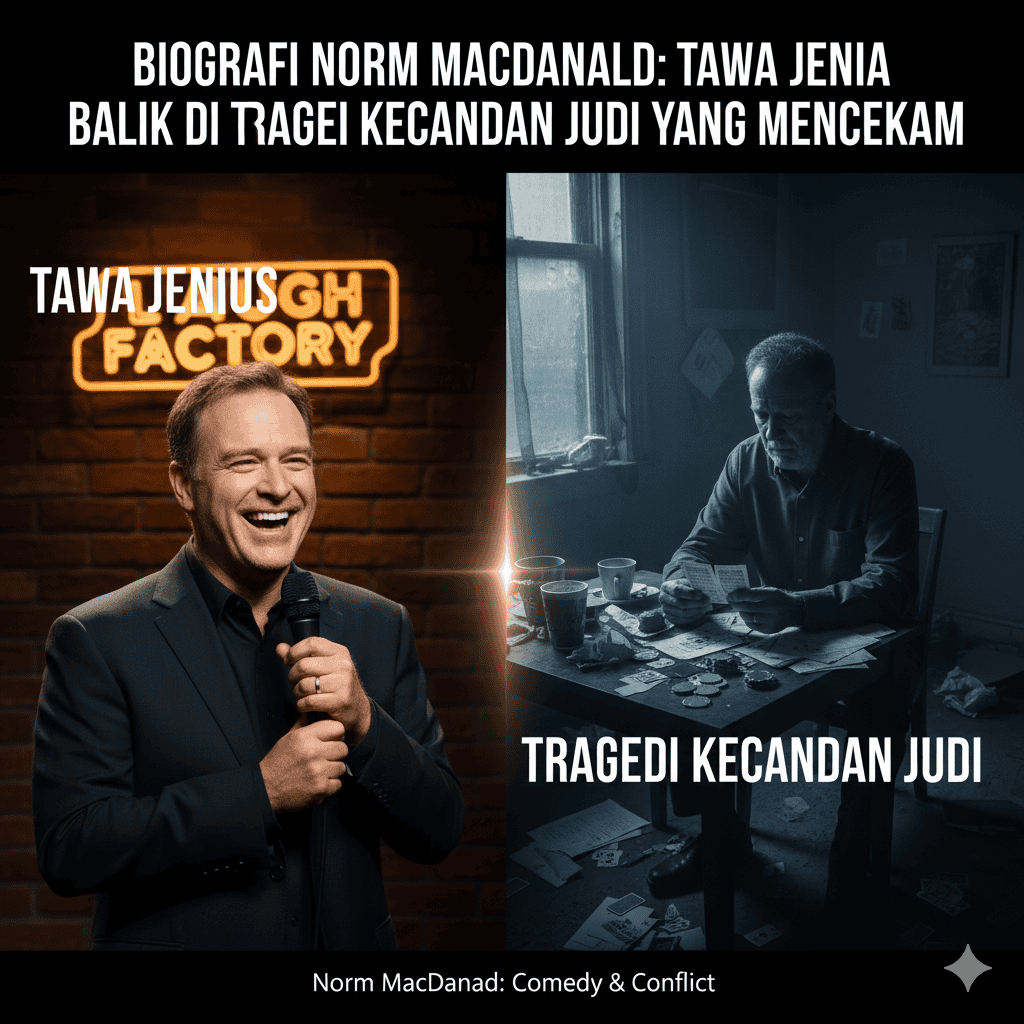Biografi Norm Macdonald: Tawa Jenius di Balik Tragedi Kecanduan Judi yang Mencekam